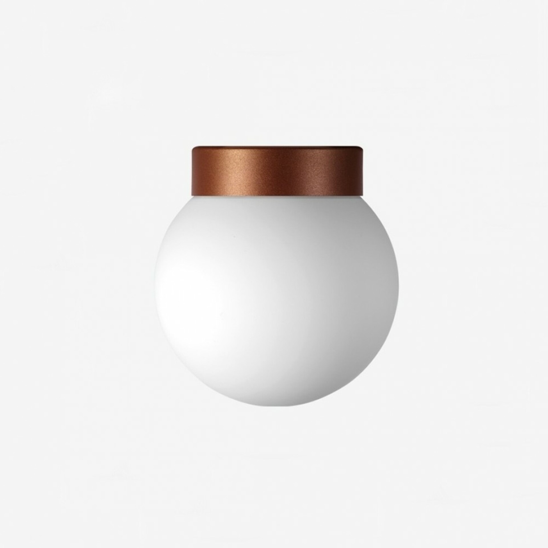 Lucis stropné a nástenné svietidlo Polaris S 8,4 W Led 4000K sklo bronz opál