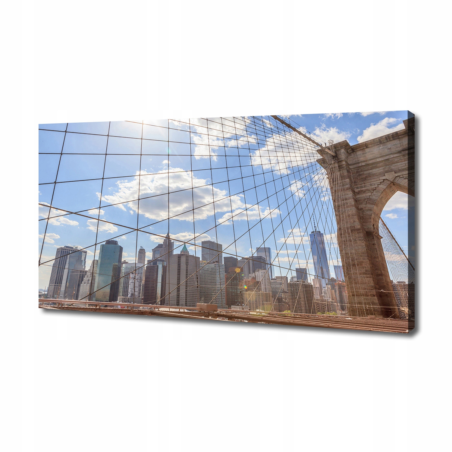 

Foto obraz na płótnie Most Nowy Jork 140x70 cm