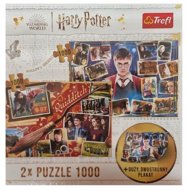 

Puzzle Harry Potter 2x1000 elementów Trefl plakat