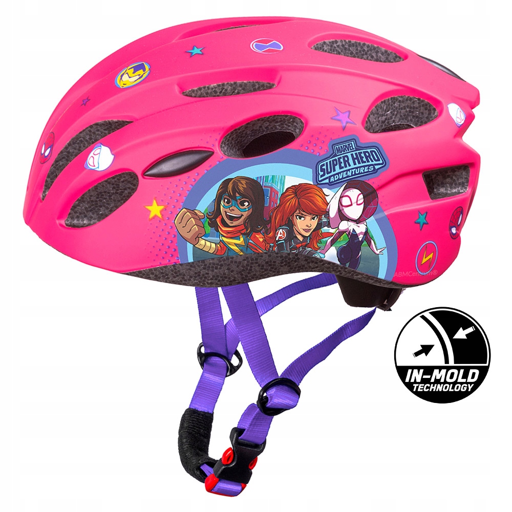 Kask Rowerowy Avengers Poliwęglan Inmold 52-56 cm