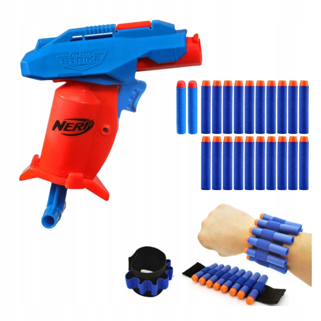 

Nerf Alpha Slinger SD-1 F2491 +20 Strzałek +opaska
