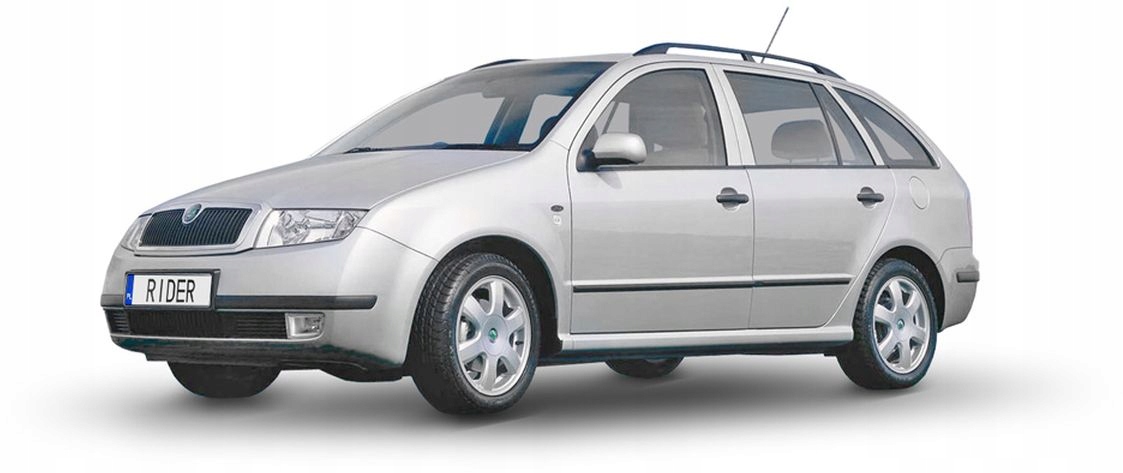 Boční lišty dveří Škoda Fabia I, 1999-2007