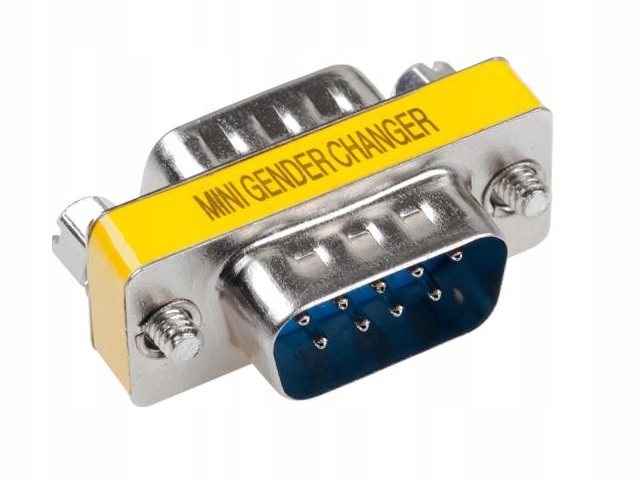 Gender Changer RS232 COM DB9m-DB9m Wtyk