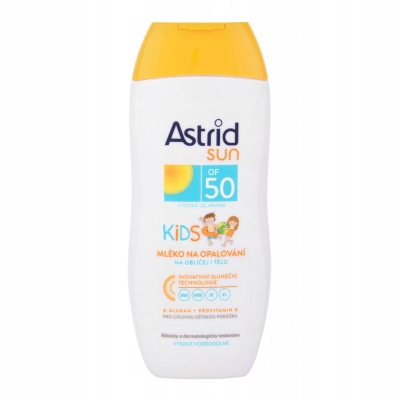 Astrid Sun Kids Face and Body Lotion 200 ml Preparat do opalania ciała