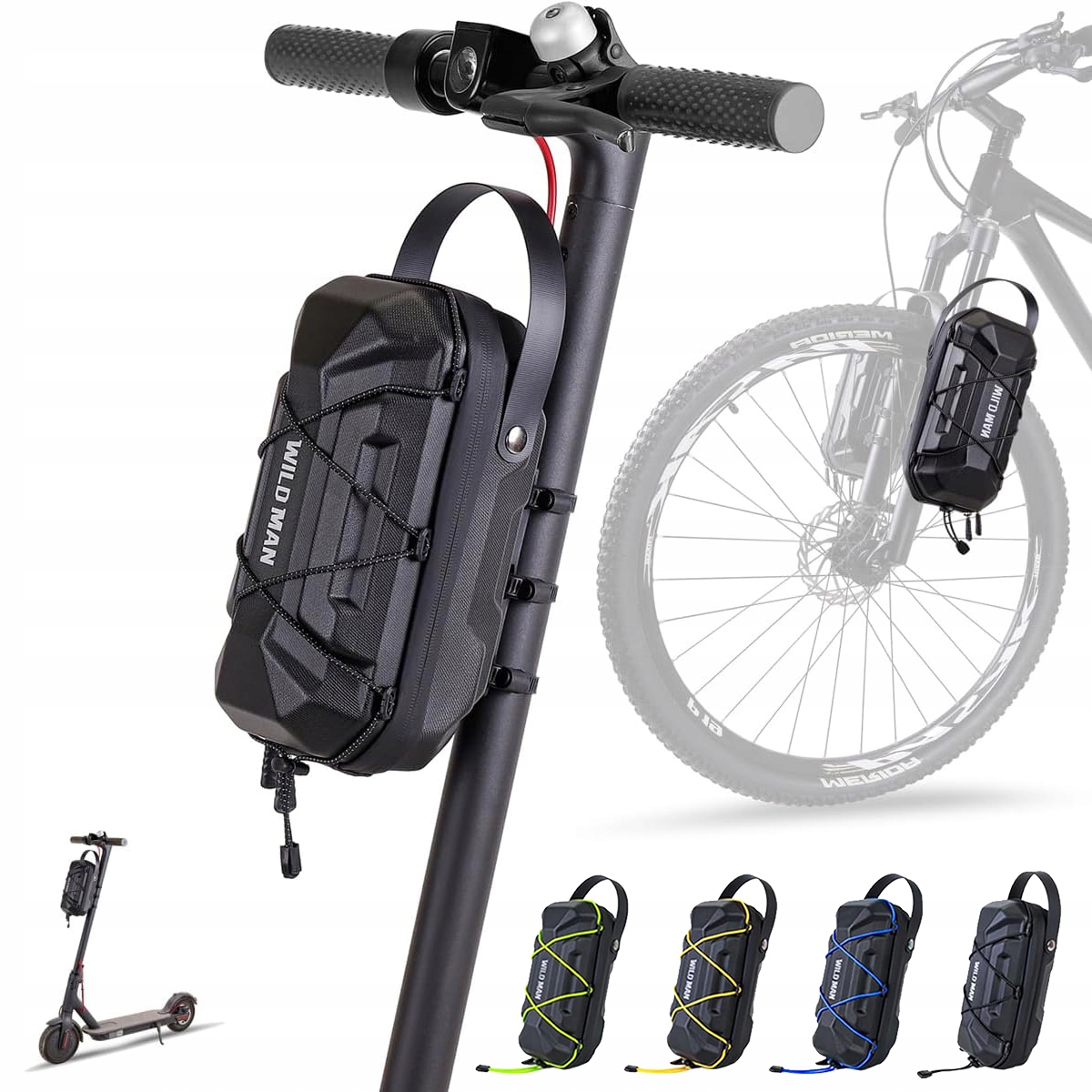 Torba Rowerowa Sakwa Na Kierownicę Ramę Hulajnogę 3L Wodoodporna