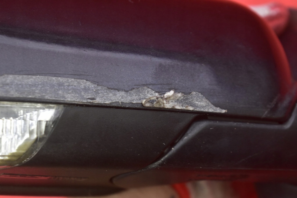 mirror right black, EU 024245 SKODA OCTAVIA 2 II 04-08 7 PIN