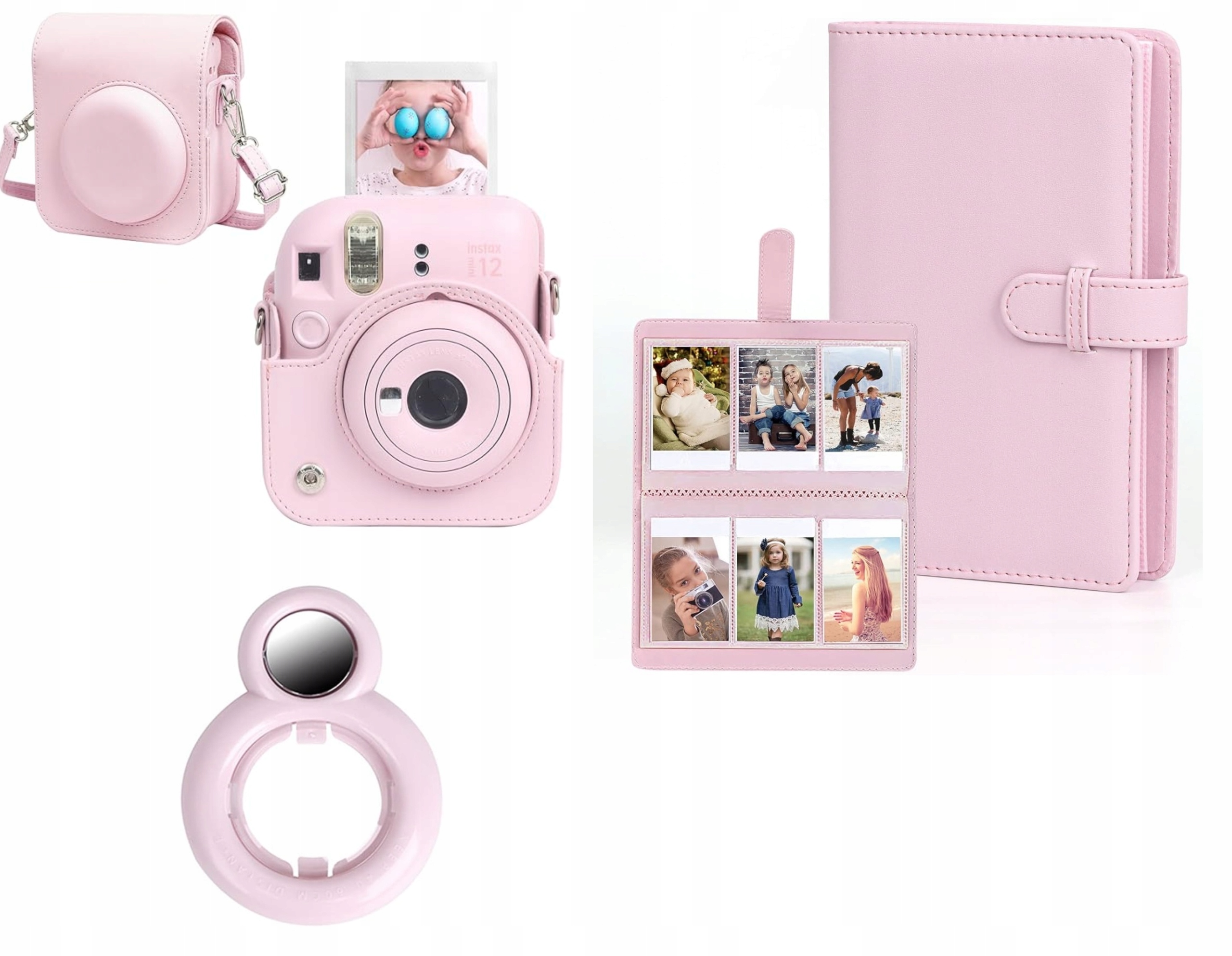 Set 3V1 Pouzdro Album Na 108 Hledáček pro fotoaparát FujiFilm Instax Mini 12