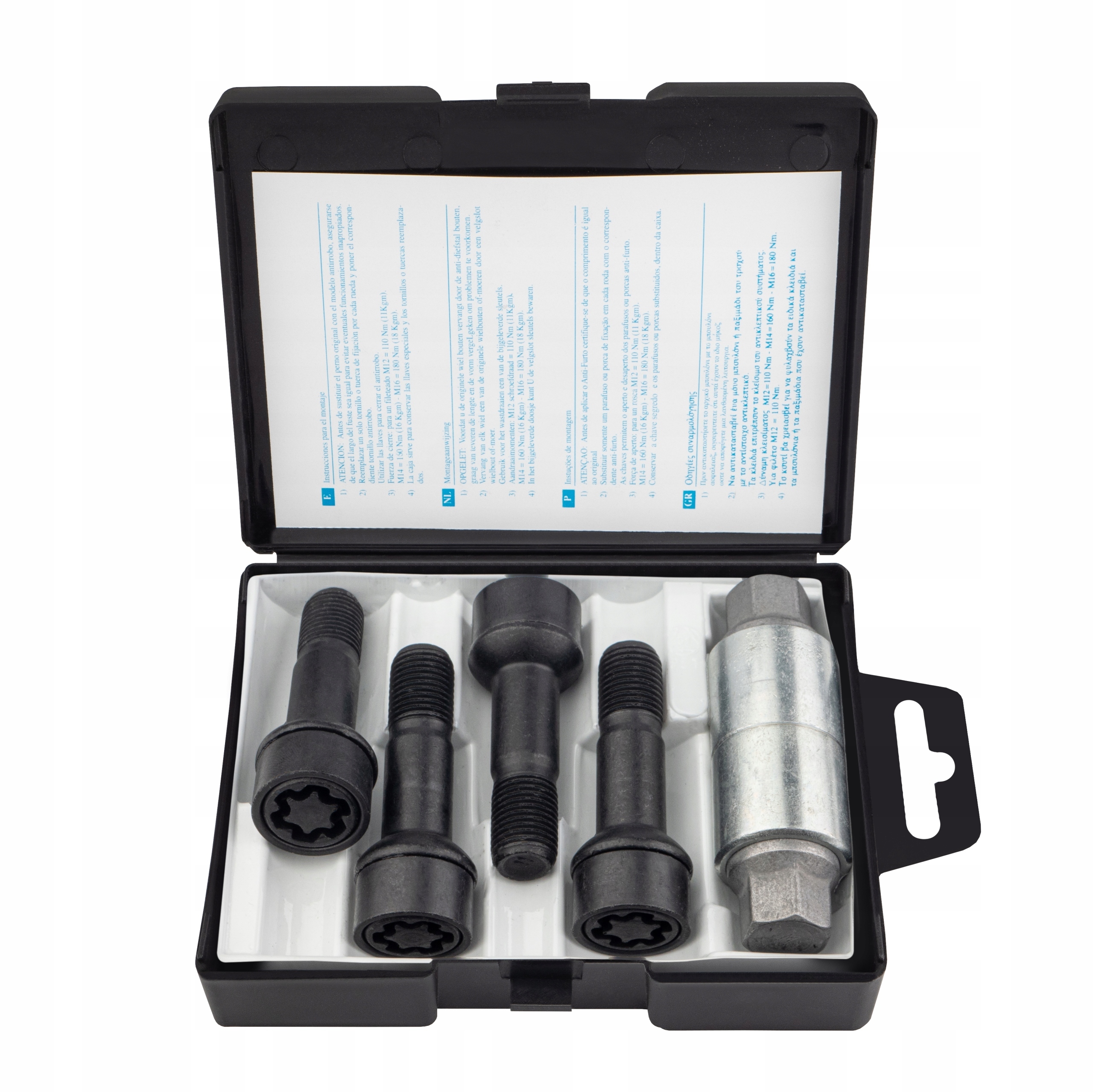 Bezpečnostní šrouby M14x1.5x45 mm Mercedes