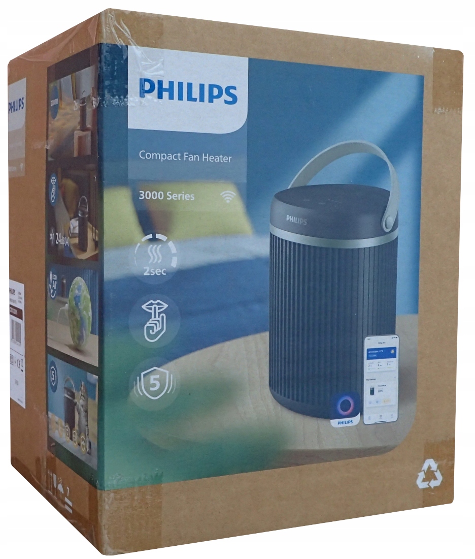 Termoventilátor Keramický ventilátor Philips CX3120/01 2000W WiFi