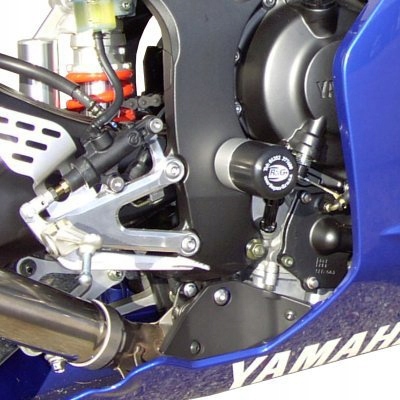 Crashpady Classic Rg Racing Yamaha YZF-R6 Lowers 03- 05 Čierna
