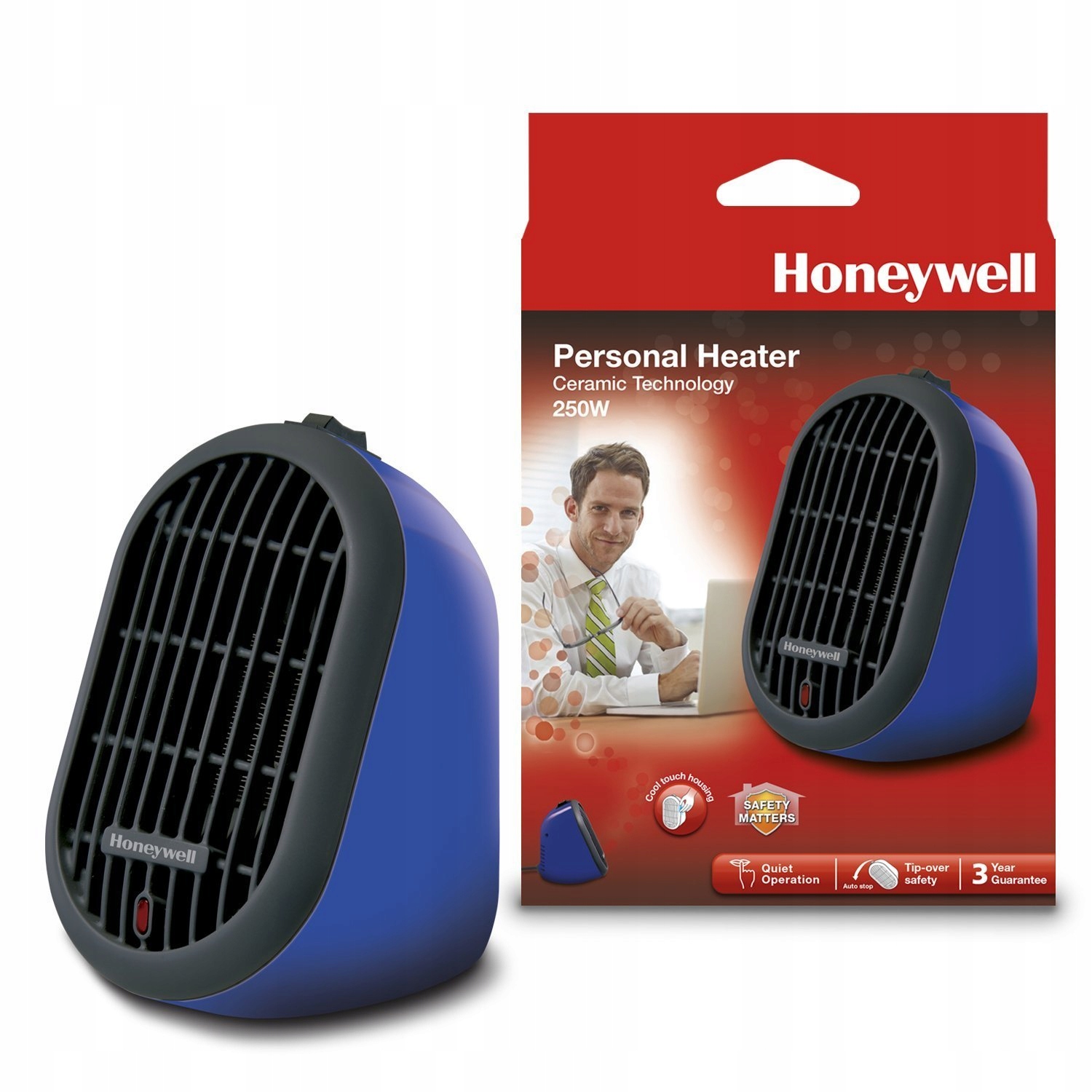

Honeywell HCE100LE Termowentylator na biurko Mini