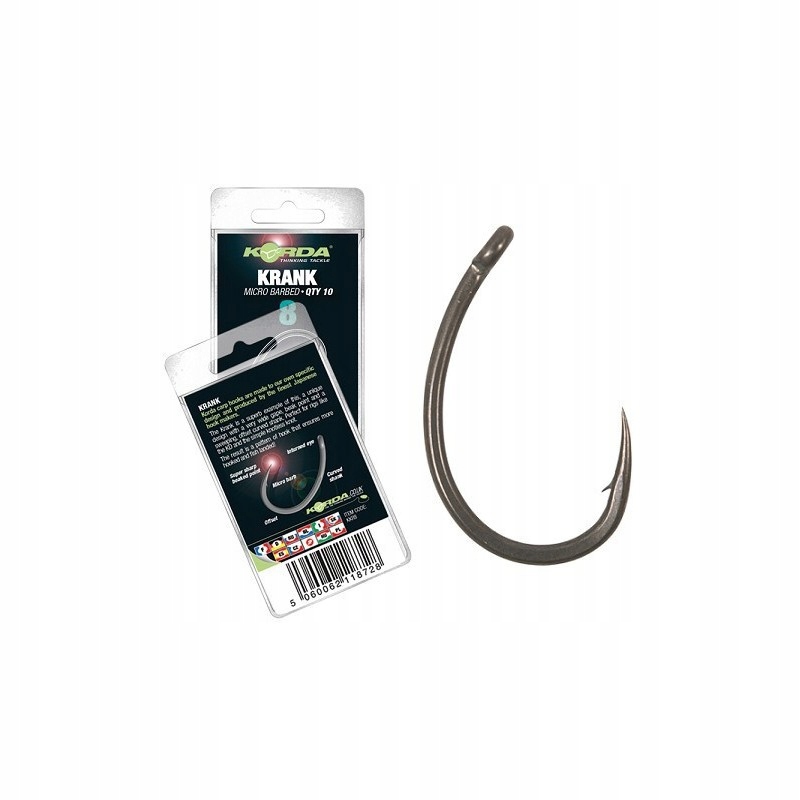 Korda Haki Krank Roz. 4 10 szt.
