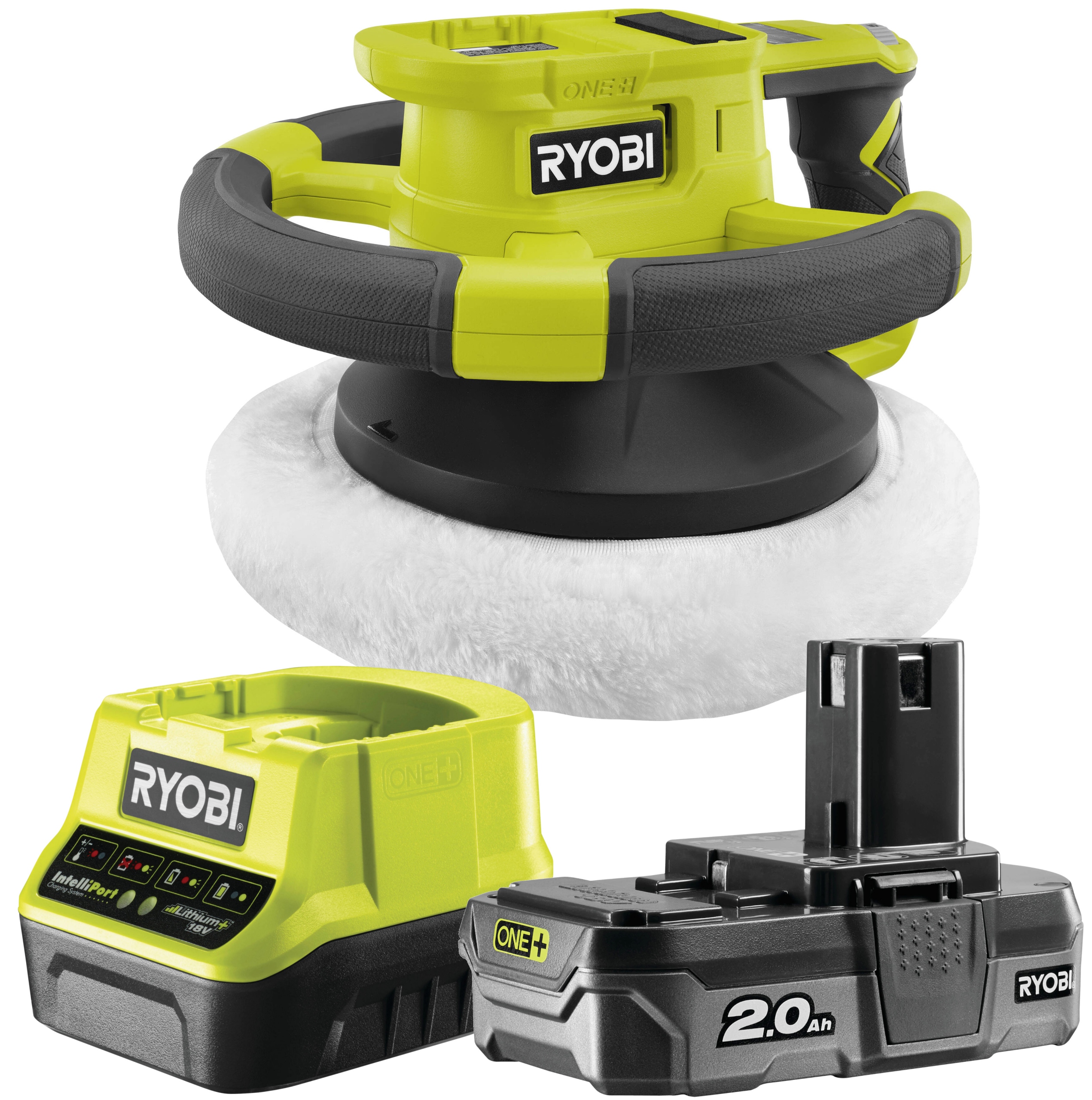 

Ryobi Polerka Akumulatorowa RBP18250 25CM 18V +2Ah
