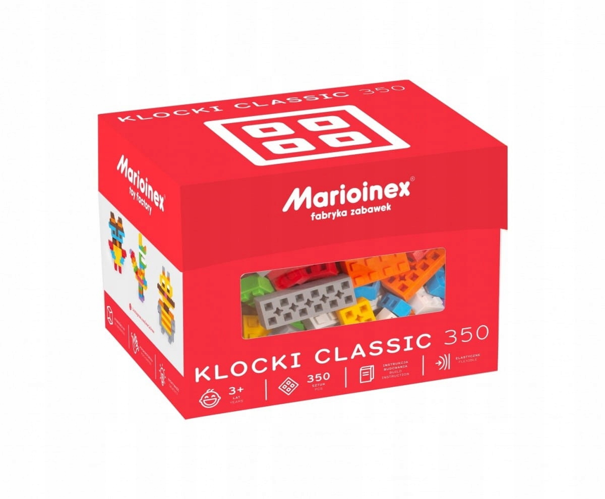 

Marioinex Klocki Wafle Classic 350 szt.
