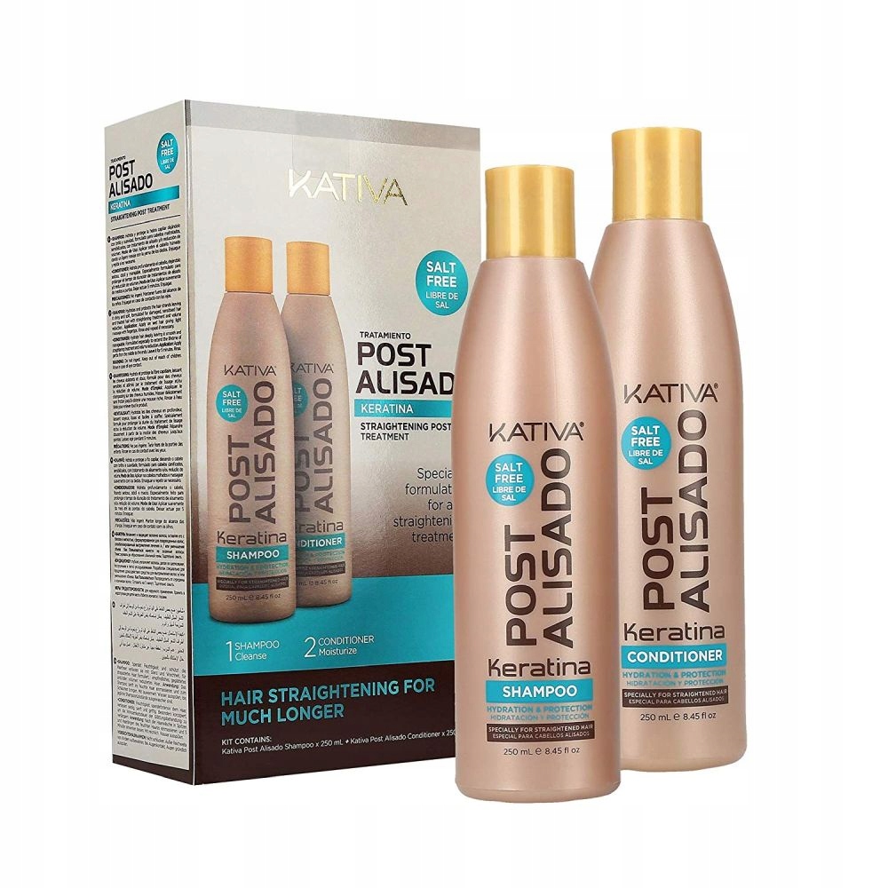 KATIVA ZESTAW DO PROSTOWANIA + PO PROSTOWANIU POST Kod producenta 7750075052895