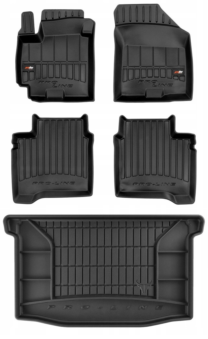 Set 3D gumové rohože Suzuki Baleno Hb od 2016- g