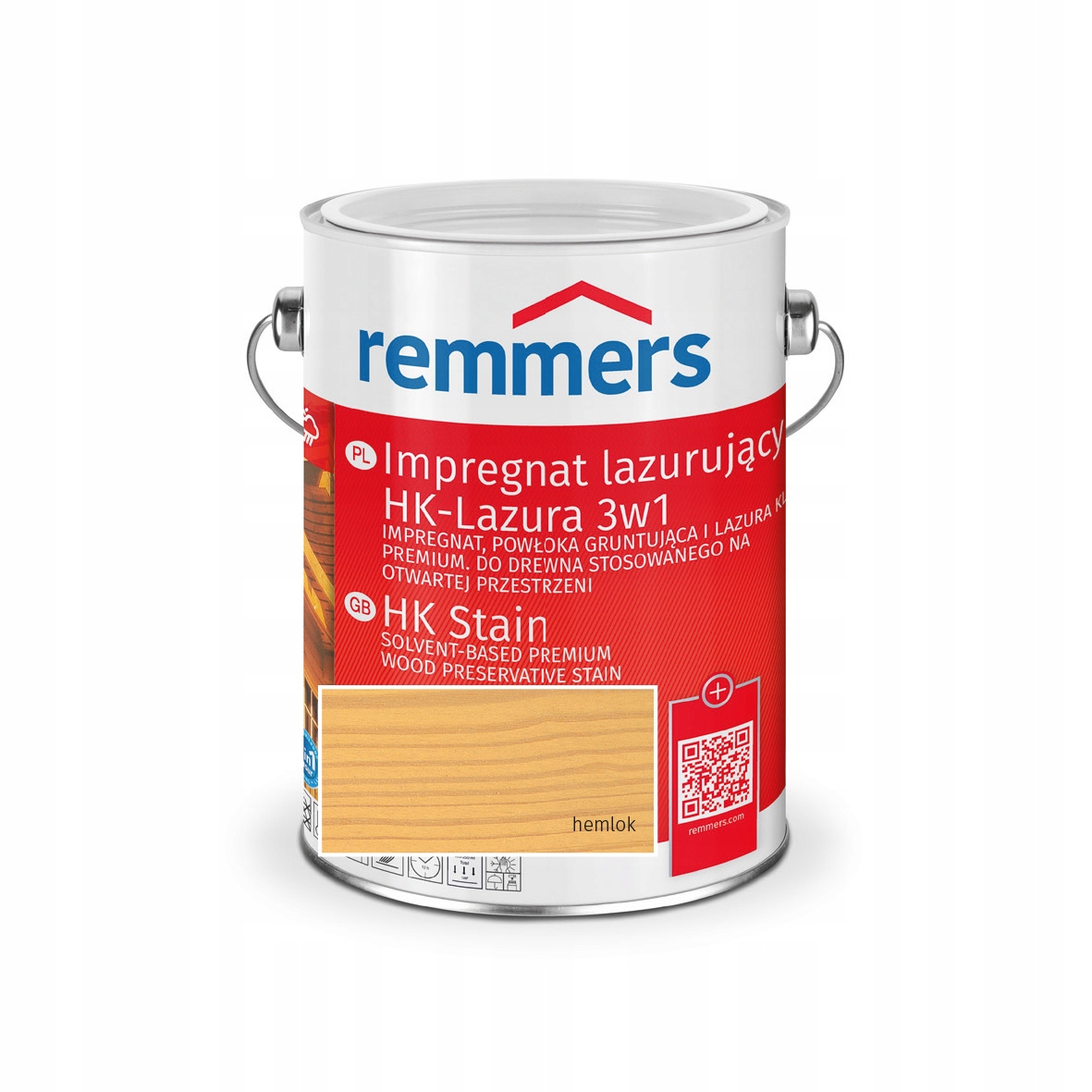 

Remmers Impregnat Hk-Lazura 3W1 Hemlok 10L