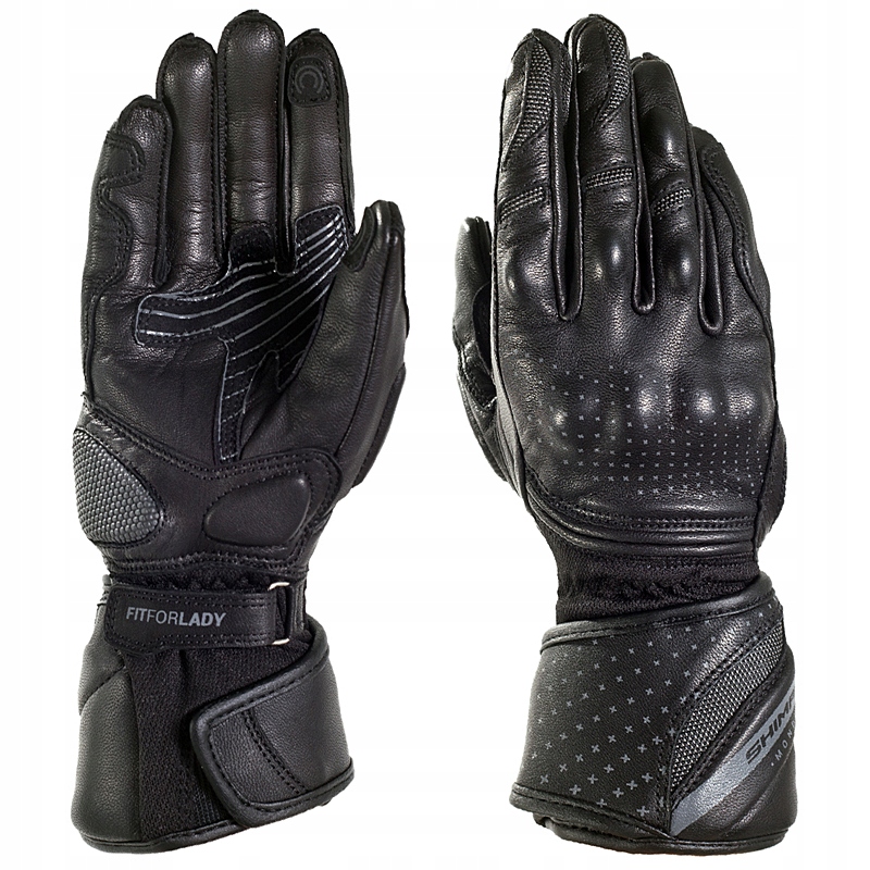 

Rękawice Motocyklowe Shima Monde Black Damskie