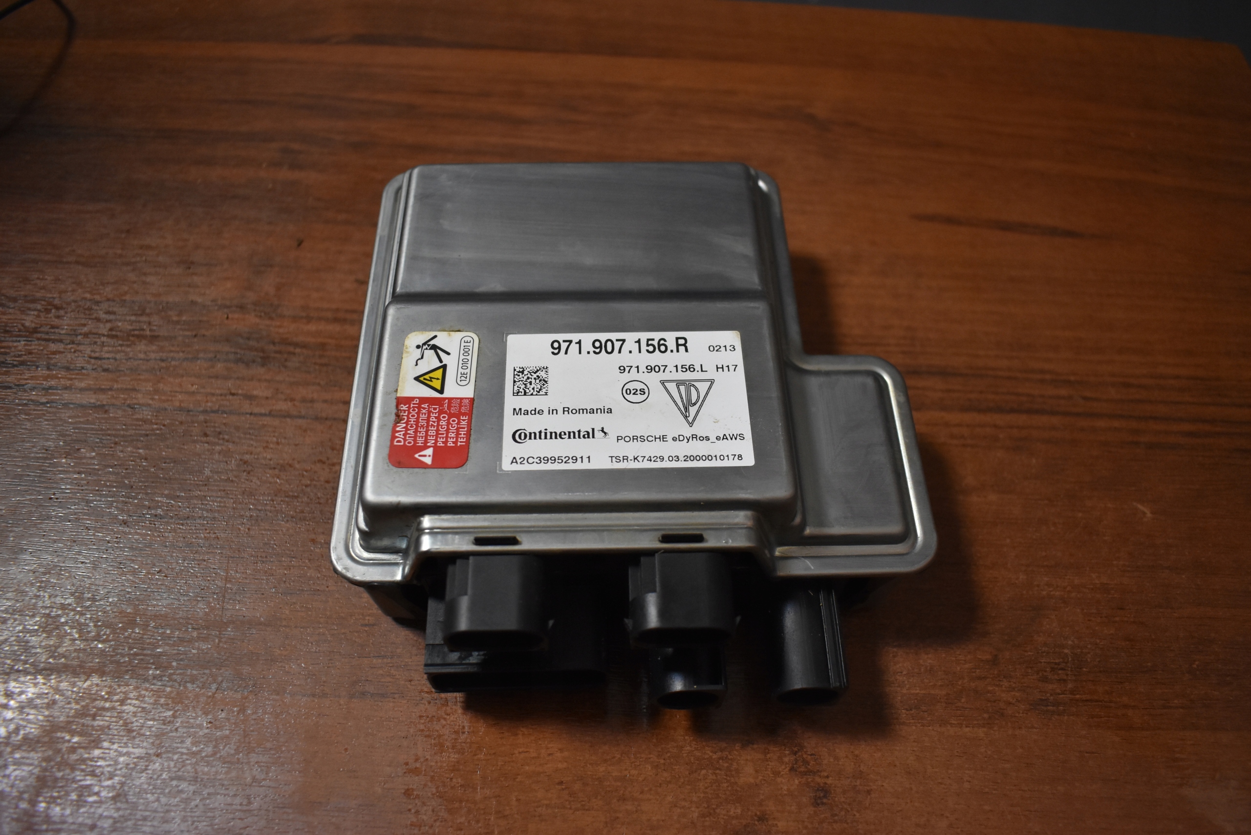 control unit STABILIZACJI PORSCHE TAYCAN PANAMERA 971 1 9