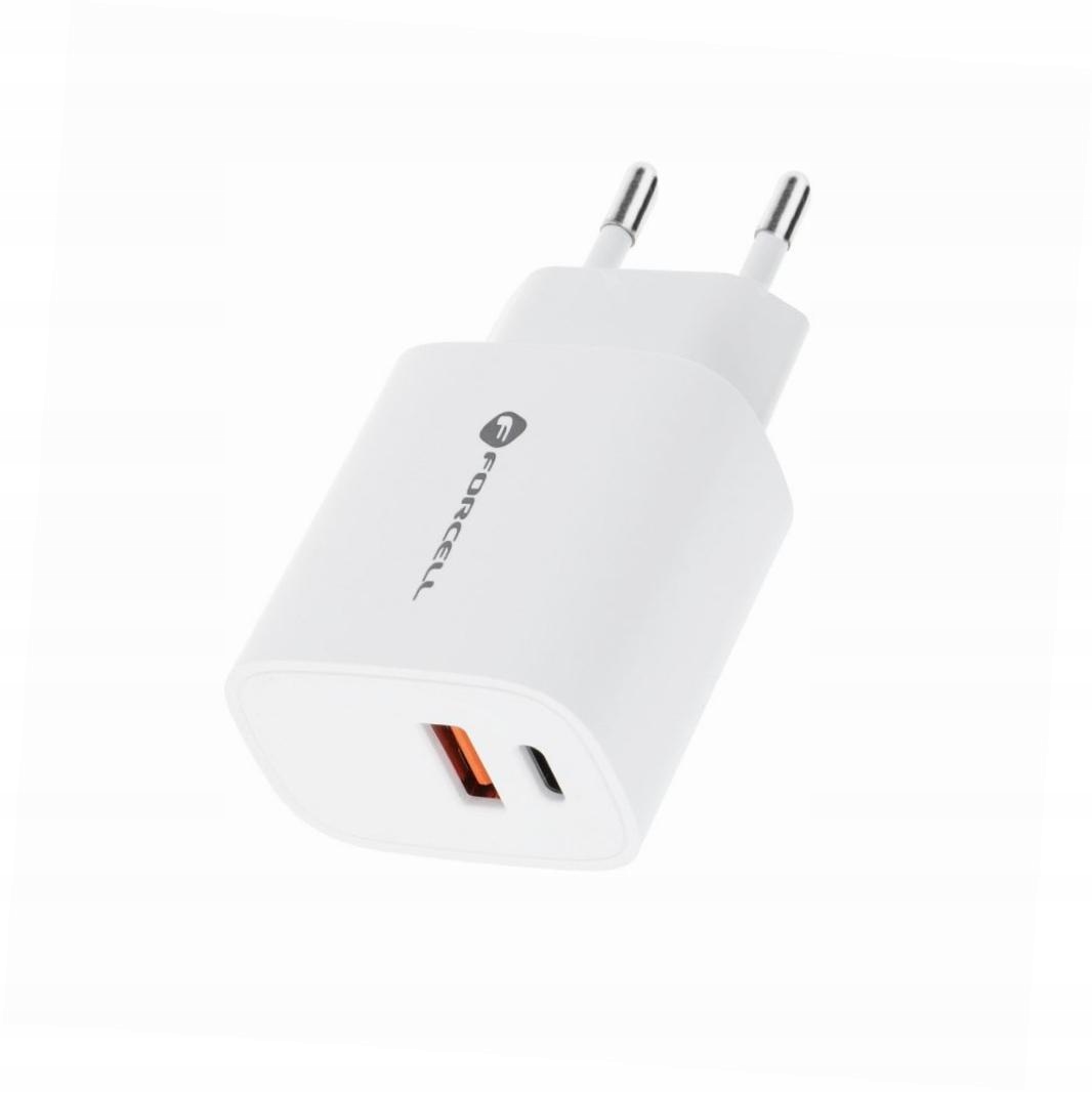 Szybka ładowarka 30W kostka 2 wejścia z kablem Usb-c do iPhone 14 Pro