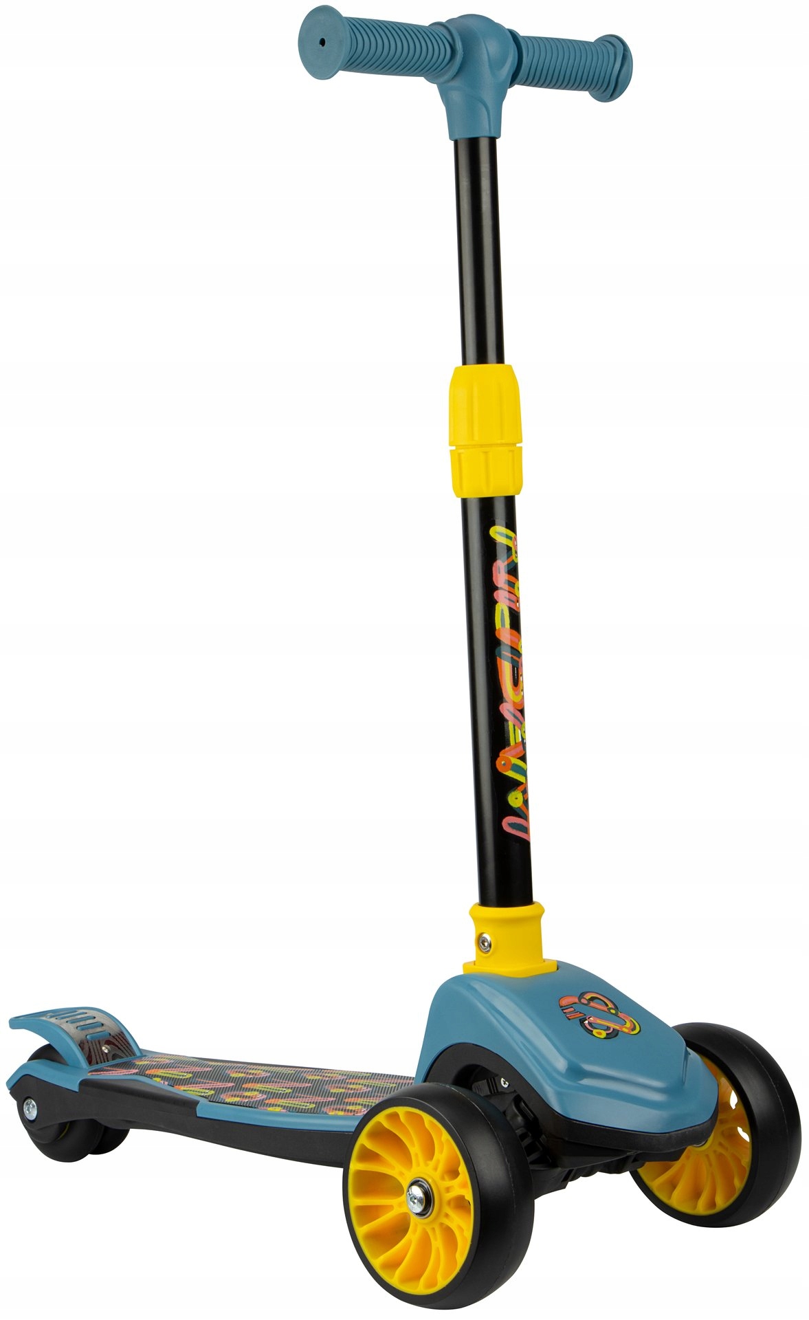 Hulajnoga trójkołowa dla dzieci balansowa składana Nijdam Boulevard Ranger