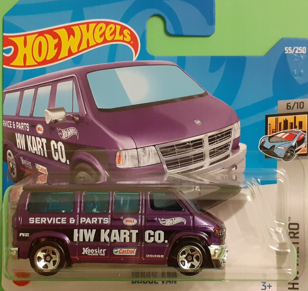 

Hot Wheels Dodge Van Hw Metro Nowy 2022