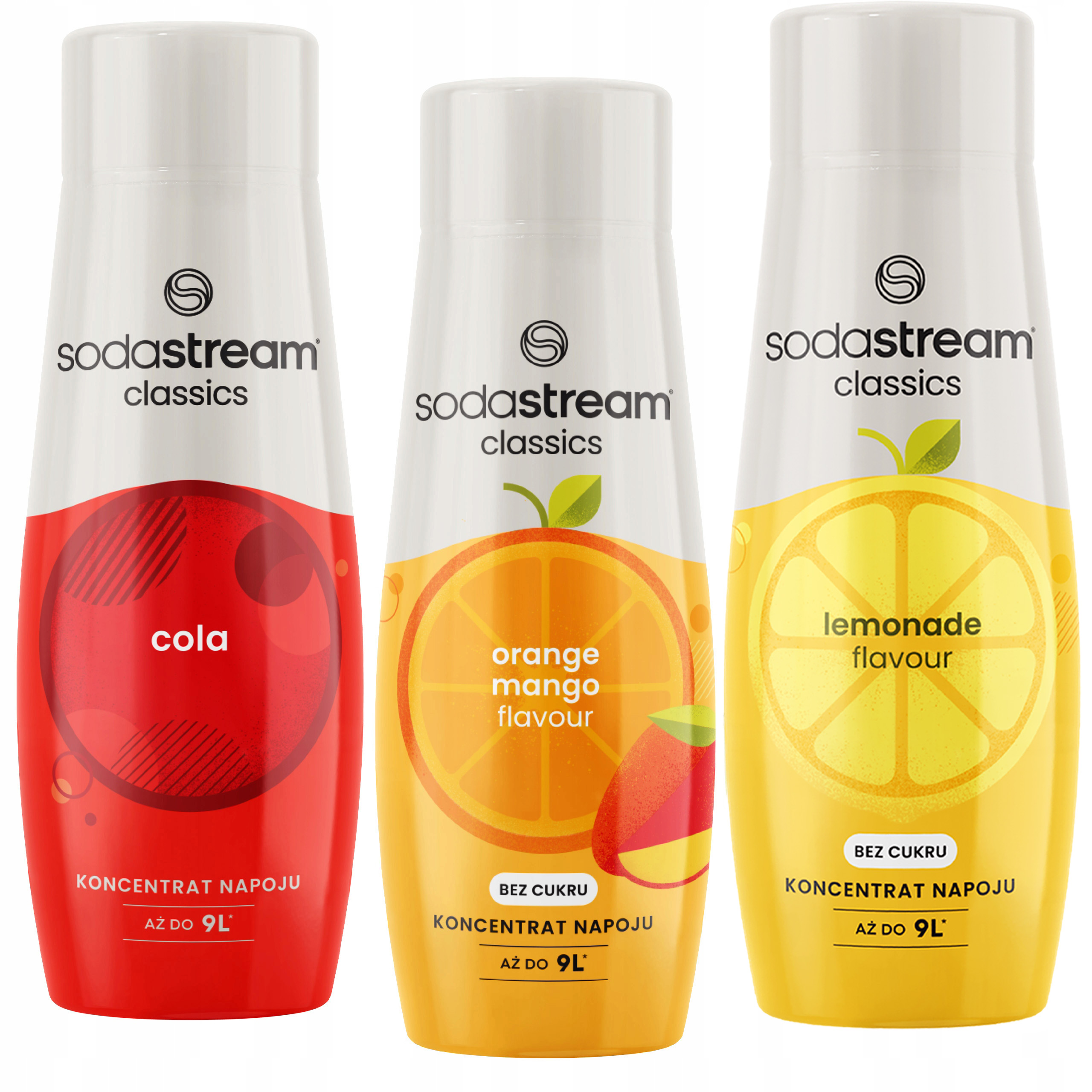 Levně Sodastream Sirup Cola, Limonáda Zero, Pomeranč-mango