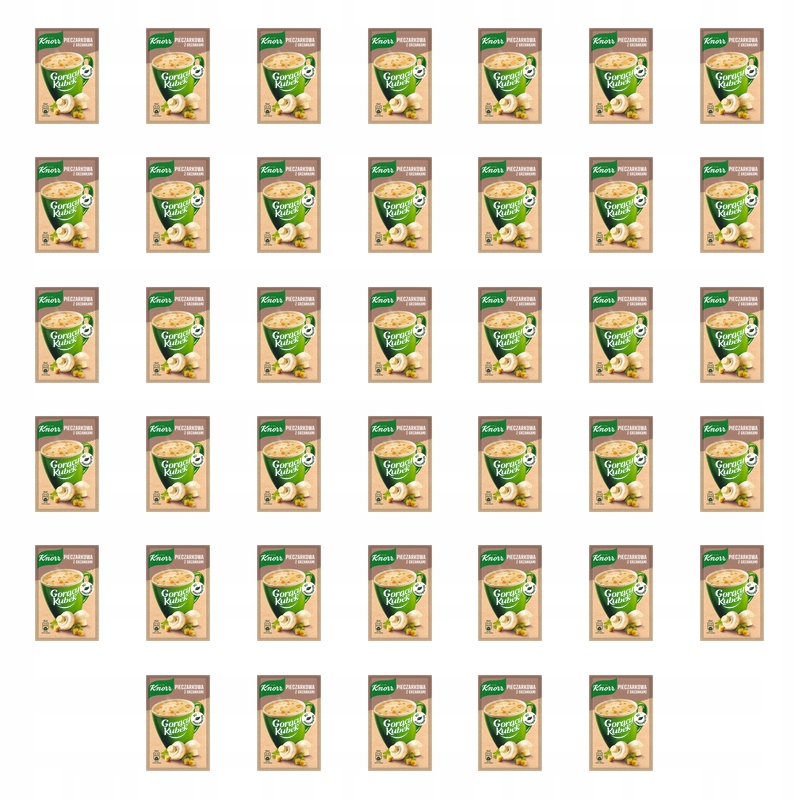 Knorr Gorący Kubek Pieczarkowa z grzankami 15g X40