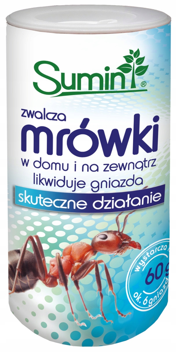 

Sumin Granulat na mrówki w domu i na zewnątrz 60 g