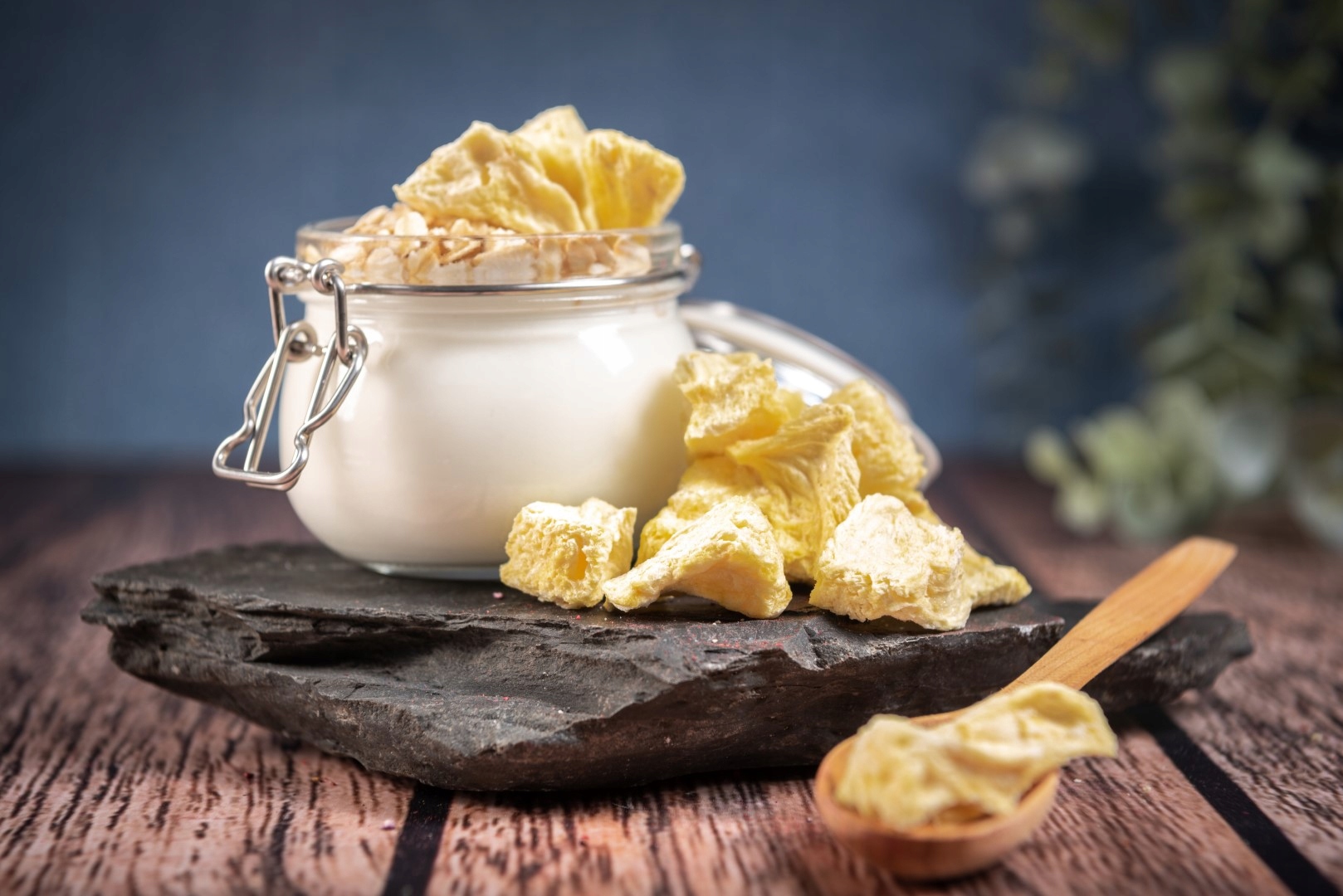 ANANAS LIOFILIZOWANY kawałki chrupiące i słodkie owoce 100 g świeże EAN (GTIN) 5905342115854