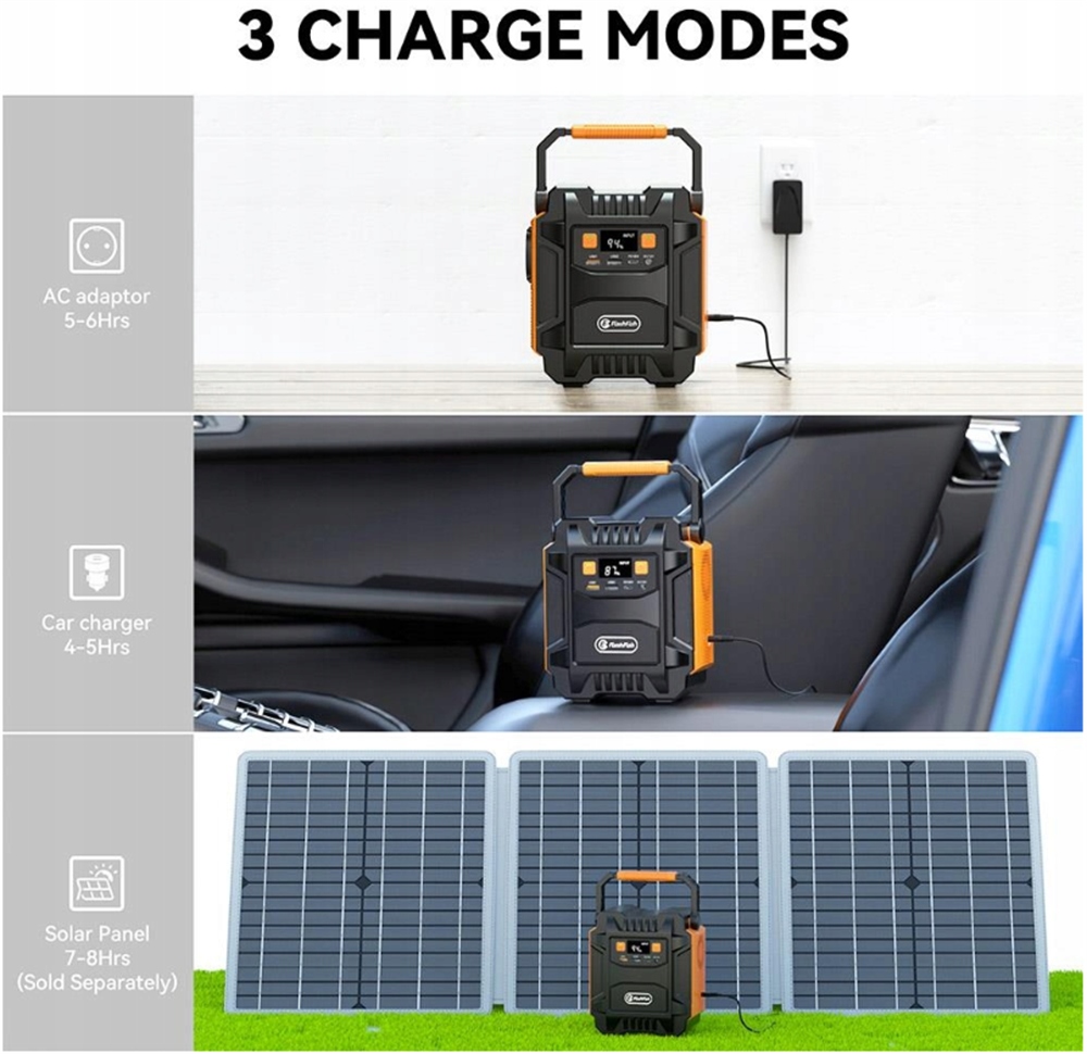 Przenośny POWERBANK STACJA ZASILANIA 200W 172,8Wh Napięcie 220 V