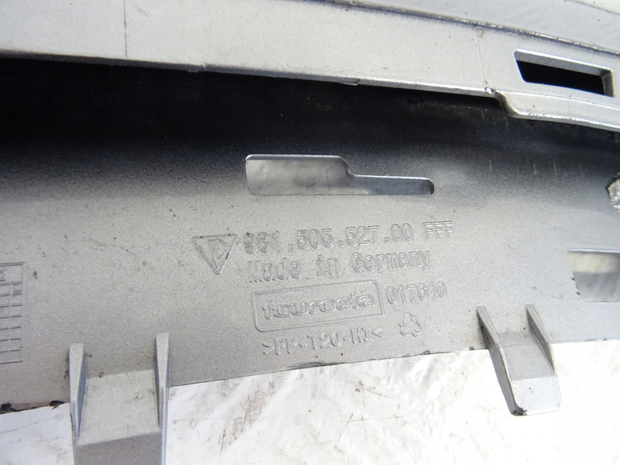 PORSCHE 981 CAYMAN BOXTER GTS spoiler accessories of a bumper front front