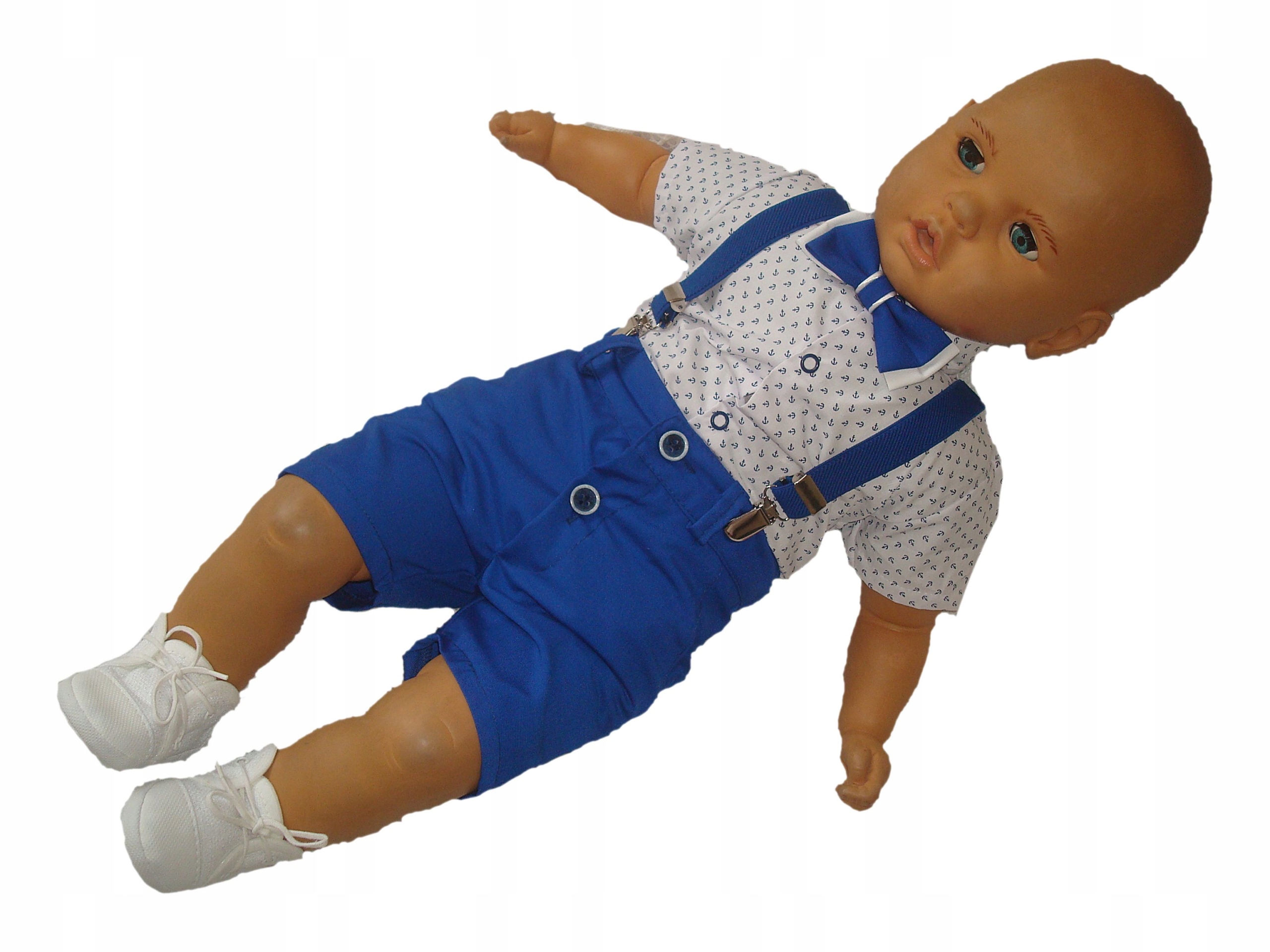 

Komplet Lato Ubranko /chrztu /wesele/ Spodenki 68