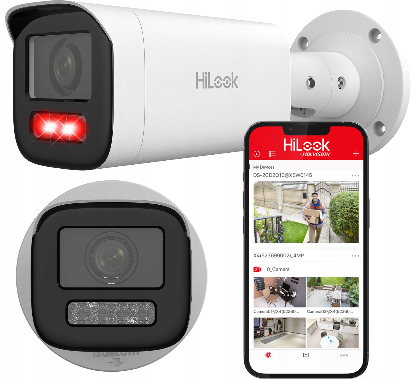 Ip kamera HiLook by Hikvision 6MPx IPC-B660HA-LZU Detekcia MD 2.0 Led IR50m