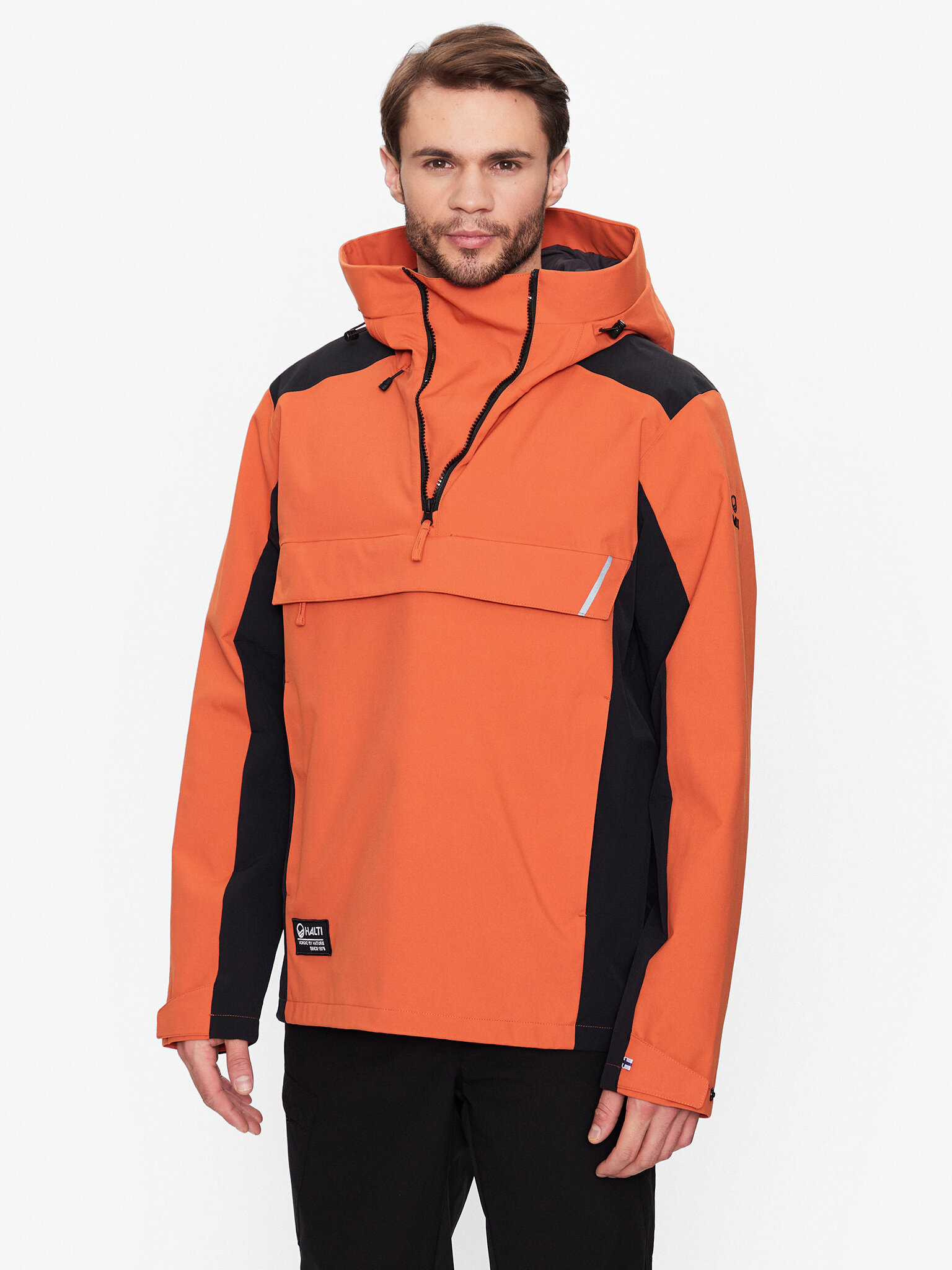 Halti Kurtka anorak Hiker 064-0548 Pomarańczowy Regular Fit