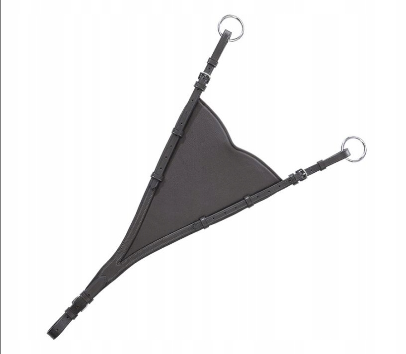 Wytok dopinany skórzany z fartuchem Kavalkade wytoczek pełny Full czarny