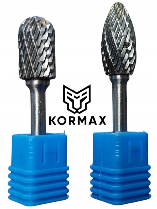 Fréza 14 mm Pilník vysokorychlostní plamenový válcový z karbidu Kormax