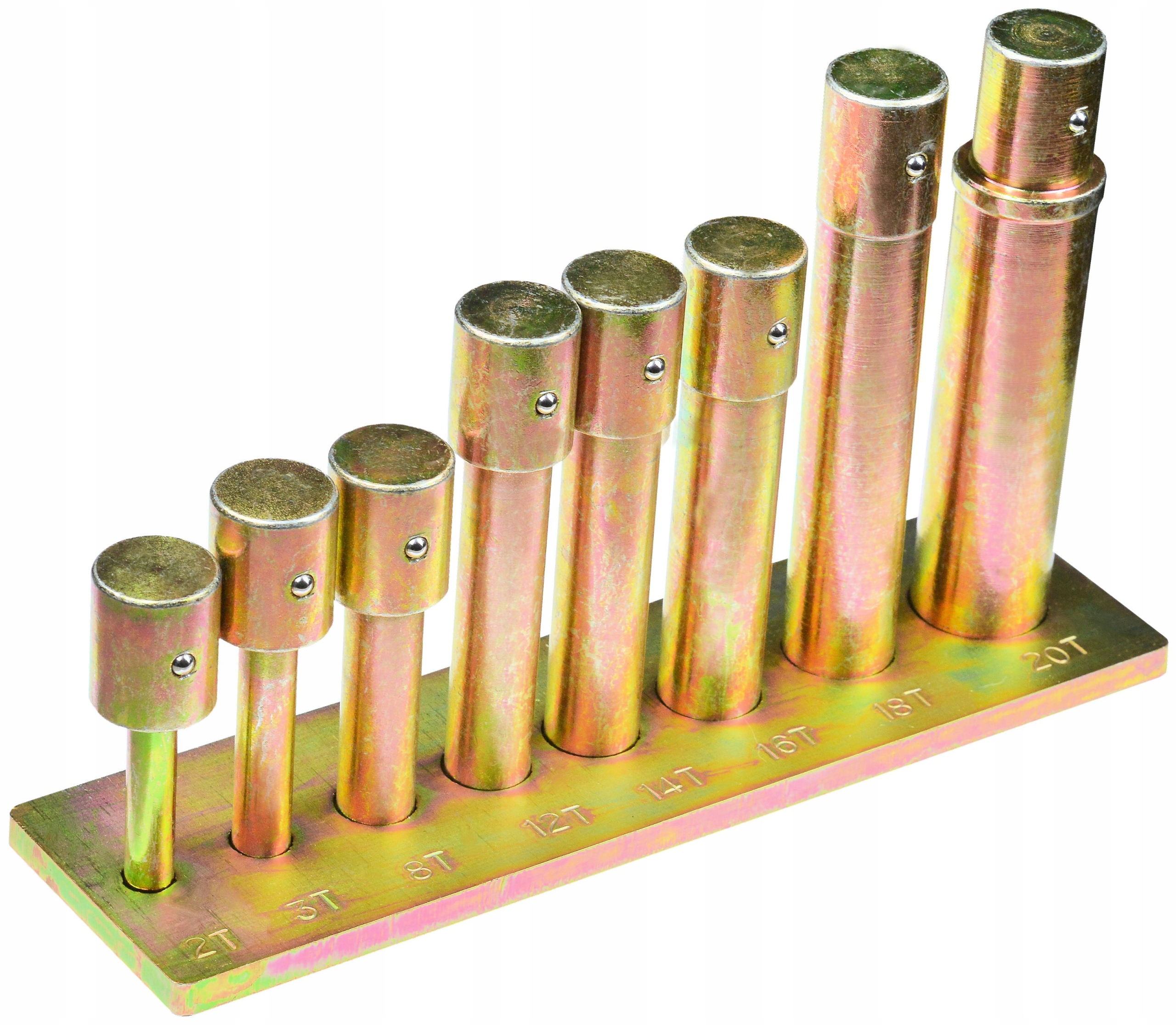 ADAPTERY DO PRASY- PINY - NASADKI - TULEJE PRASA 20 30 50 TON Kod producenta Piny ..