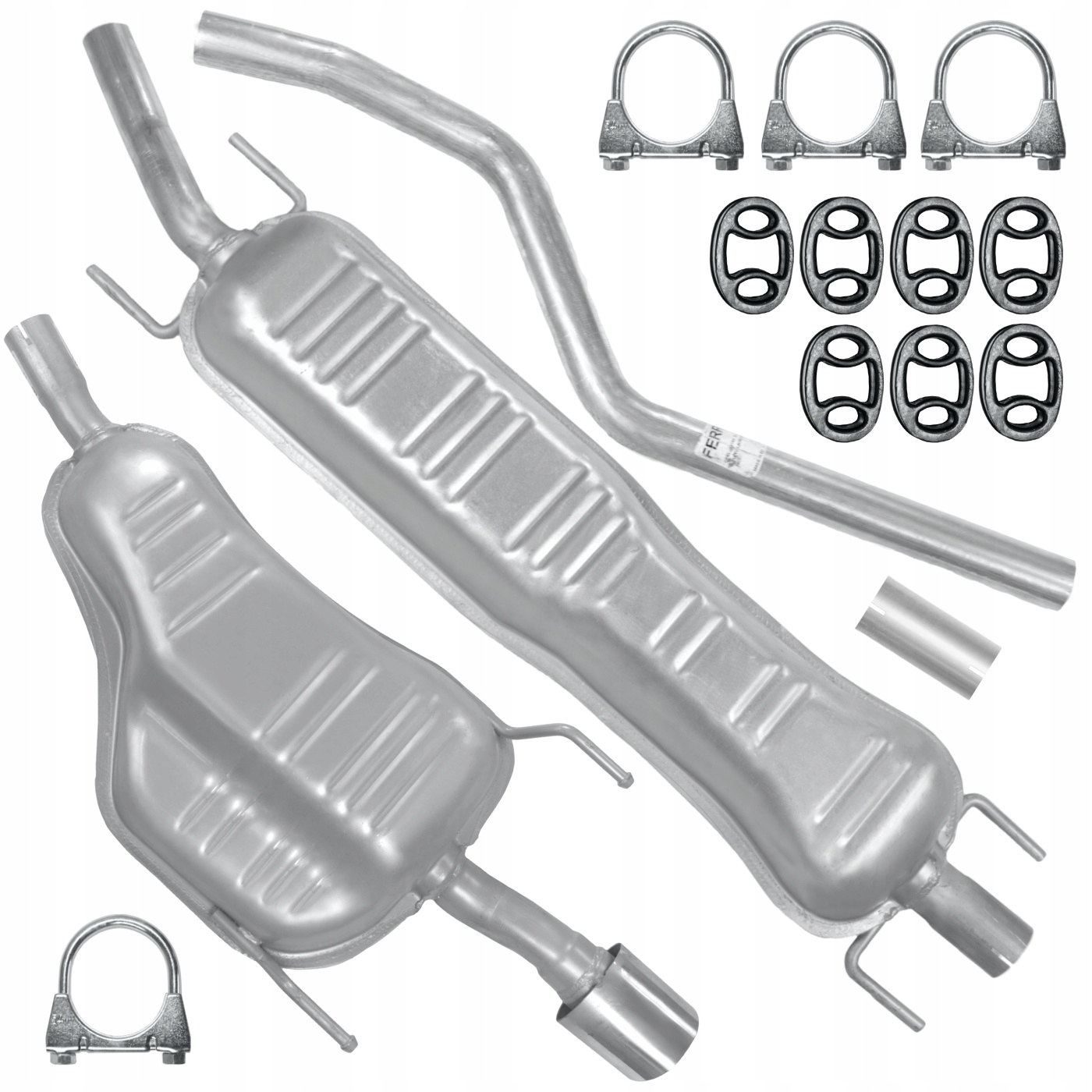 

Tłumik zestaw Opel Astra H 3 1.6 1.8 Kombi Chrom