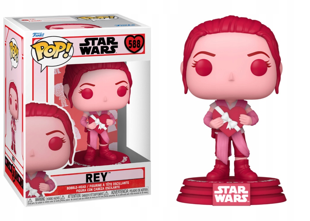 Figurka Funko Pop! Star Wars Rey Valentines 588 Gwiezdne Wojny