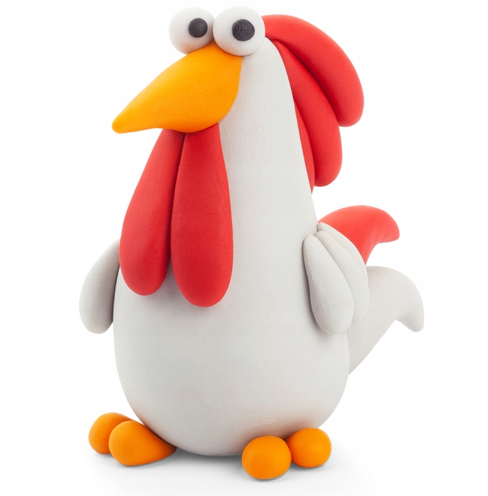 HEY CLAY MASA PLASTYCZNA KOGUT Farm Birds ROOSTER EAN (GTIN) 5904754604673