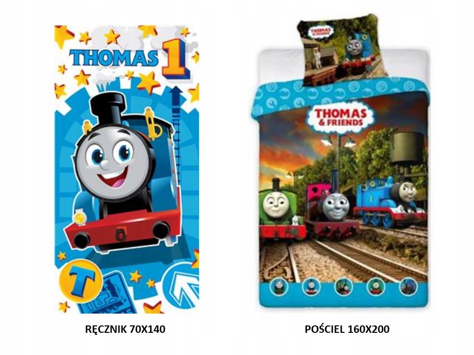 

Pościel Tomek I Przyjaciele 160X200+RĘCZNIK 70x140