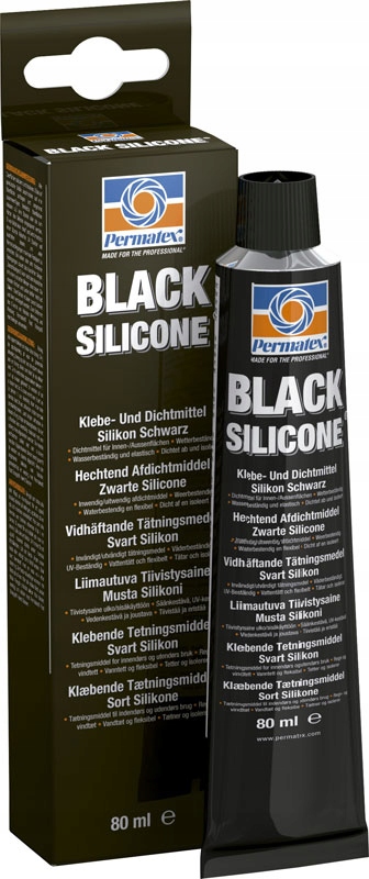 

Permatex Silikon Czarny Rtv 85g
