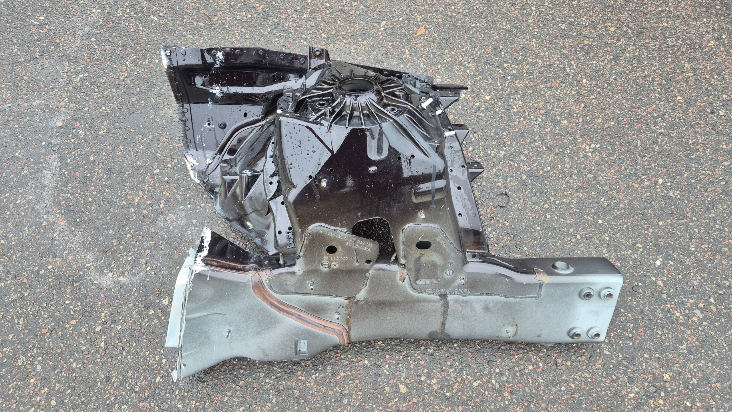 längsträger vorne vorne links code LAKIERU 897 MERCEDES W222