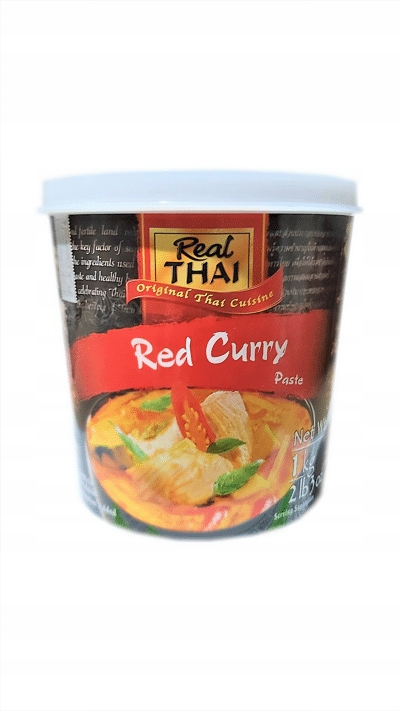 

Czerwona Pasta Curry Red RealThai 1 kg