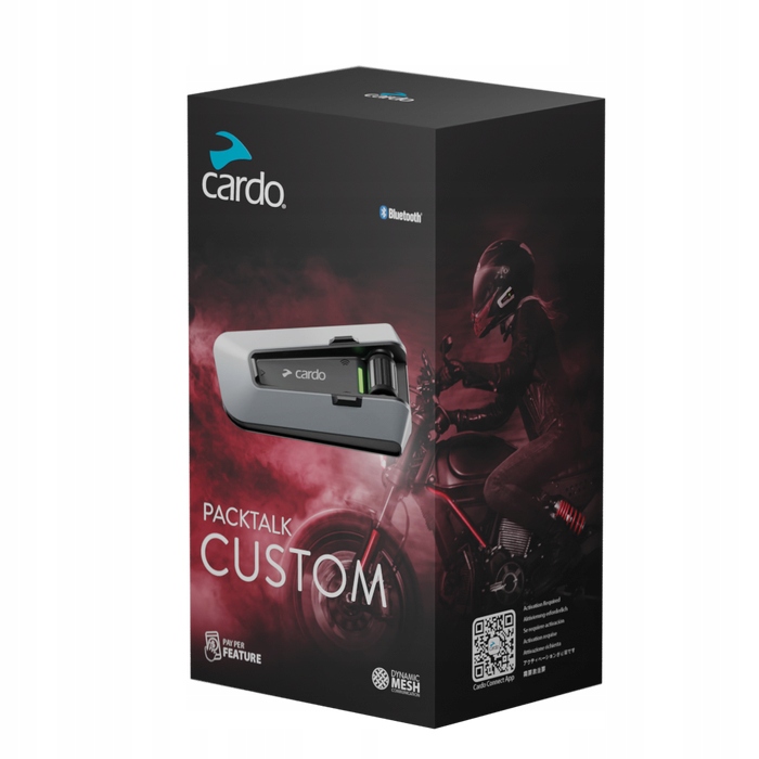 Interkom motocyklowy CARDO Packtalk Custom Producent Cardo