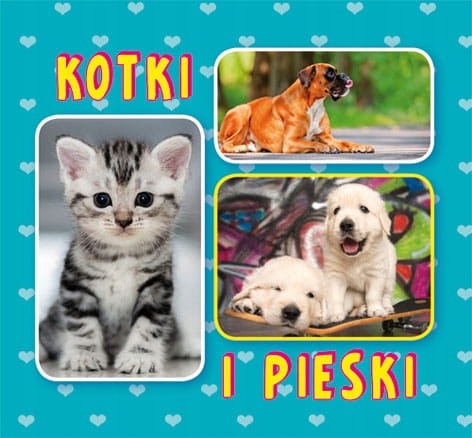 

Kotki i pieski harmonijka mała