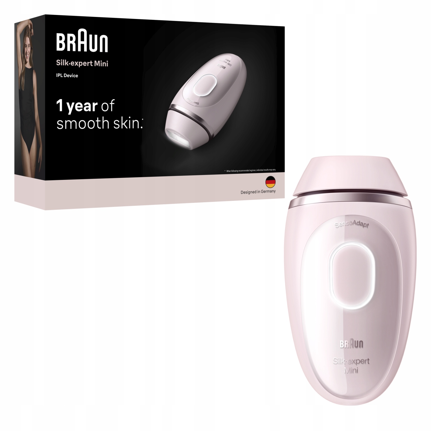 Braun Ipl Silk expert Mini, Do Depilacji W Warunkach Domowych, PL1100