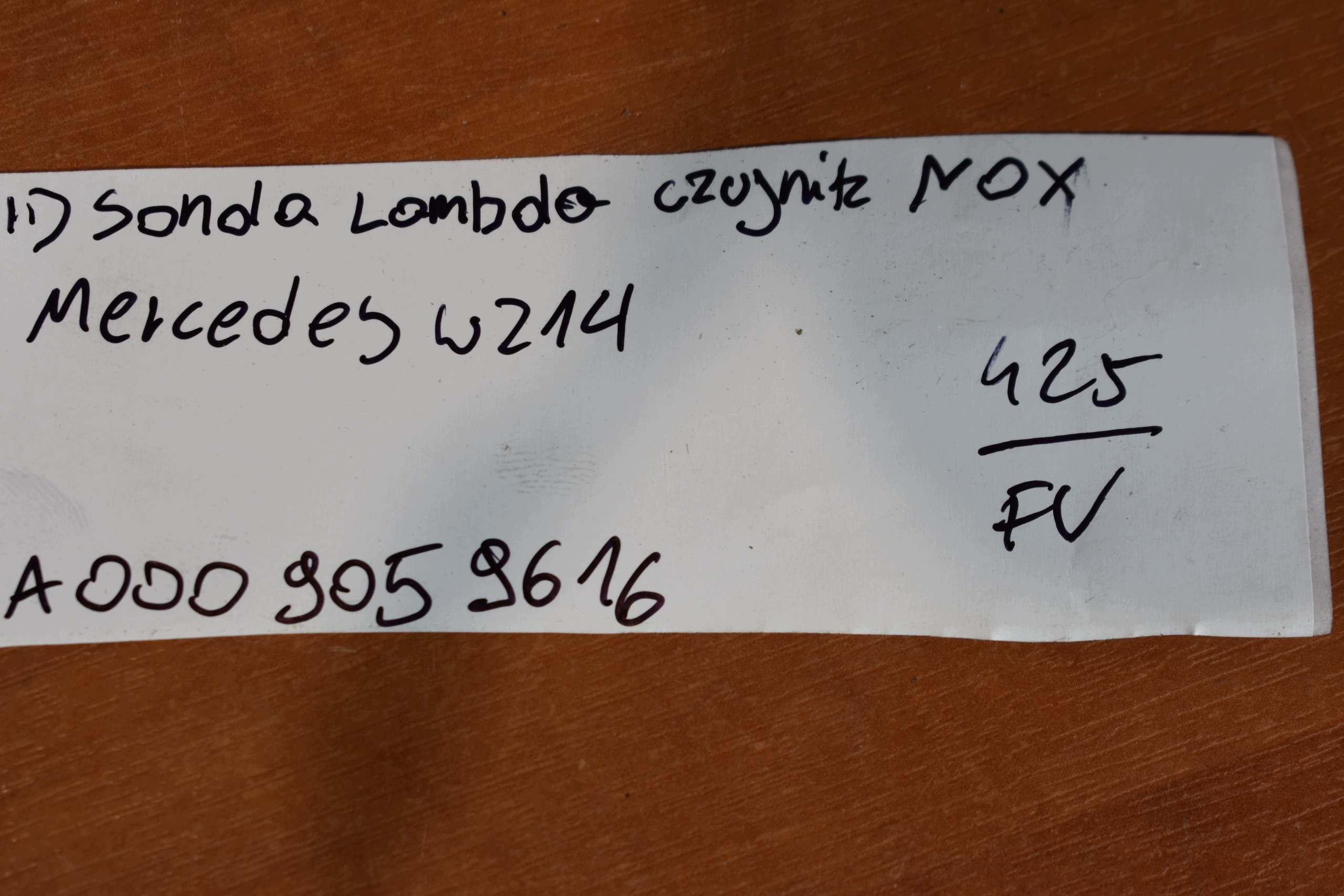 perfetto stato SONDA LAMBDA sensore NOX MERCEDES W214 1