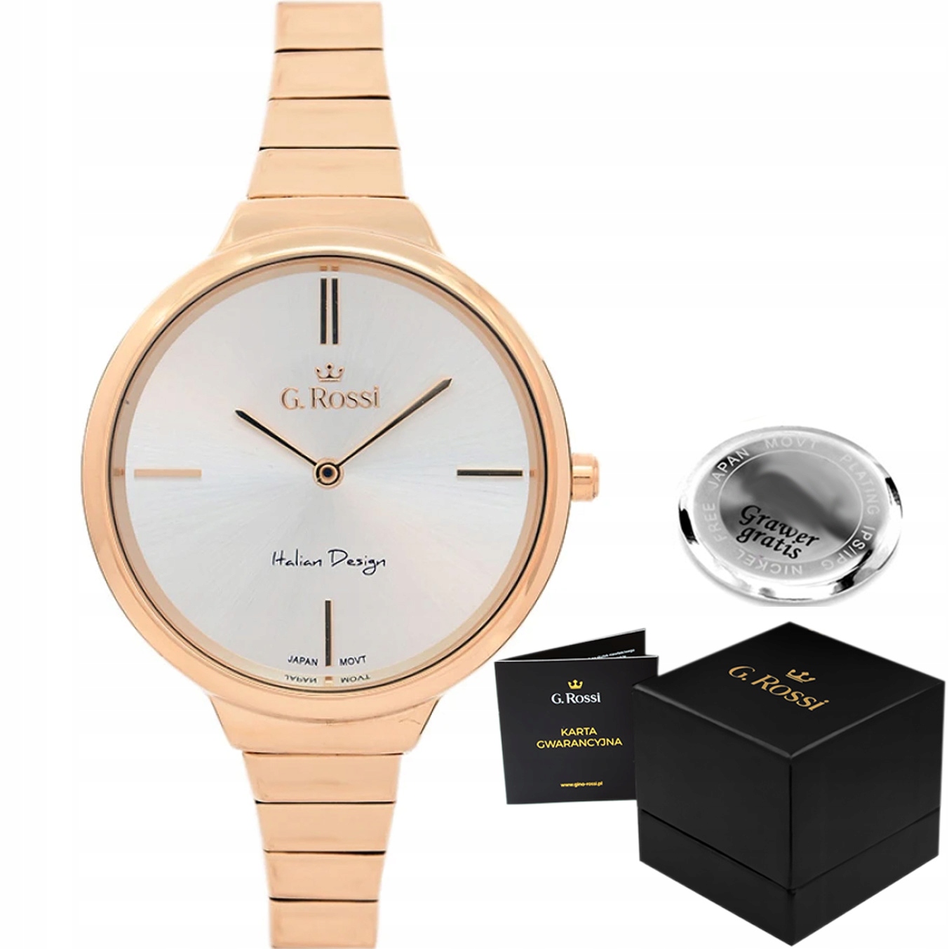 Dámské hodinky G. Rossi Canni jako dárek Krabička